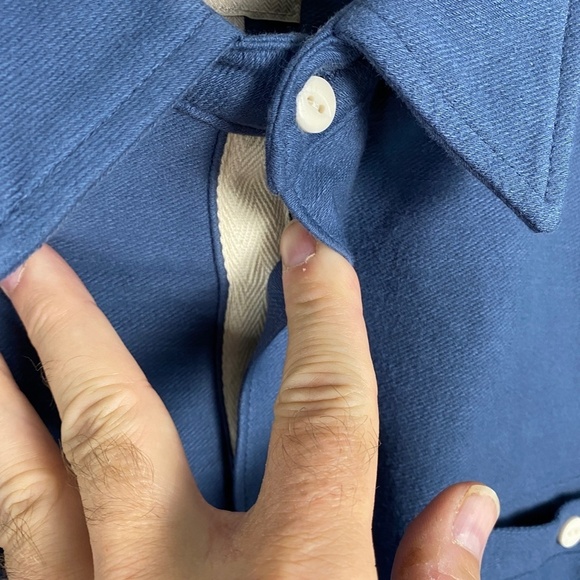 Jachs New York Men's Short Sleeve Blue Medium Weight Polo Shirt Size XL Pocket - Picture 6 of 13